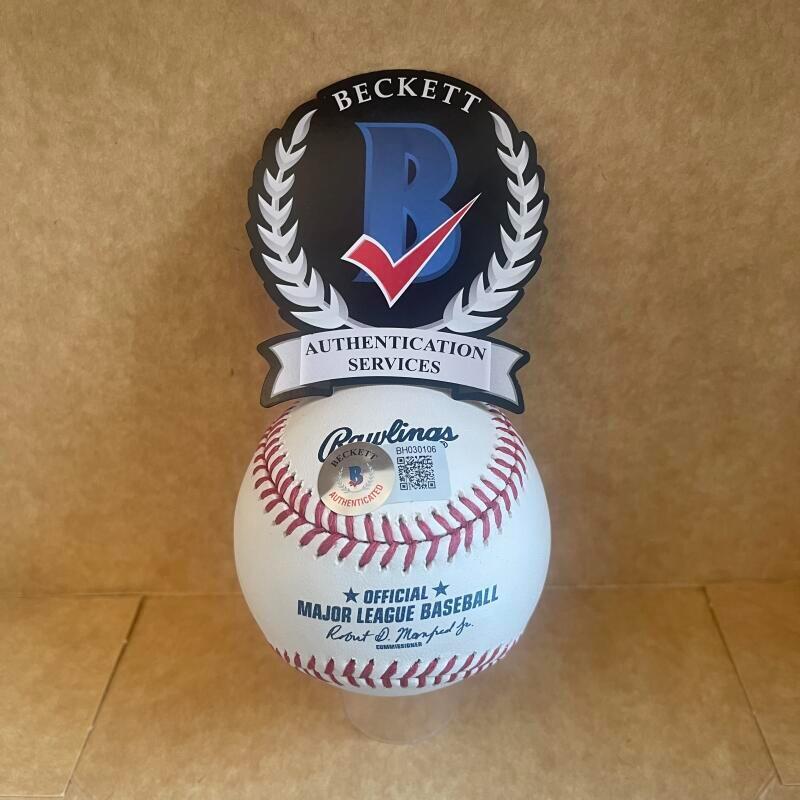 RAMIEL TAPIA TORONTO BLUE JAYS SIGNED AUTOGRAPHED M.L. BASEBALL BAS AUTHENTICATE