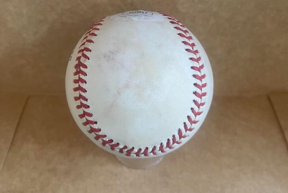 ALEX JOHNSON INDIANS/PHILLIES RARE SIGNED A.L. BASEBALL JSA AUTH