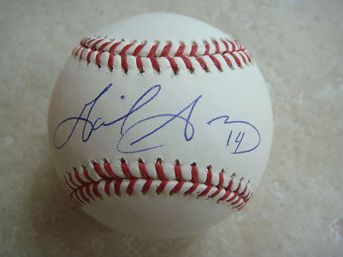 GABY SANCHEZ FLORIDA MARLINS SIGNED OFFICIAL ML BALL