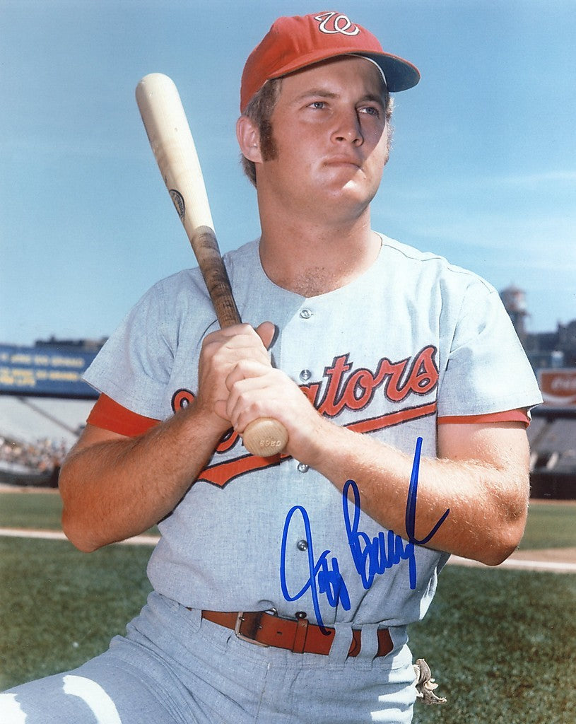 JEFF  BURROUGHS  WASHINGTON SENATORS   SIGNED 8X10