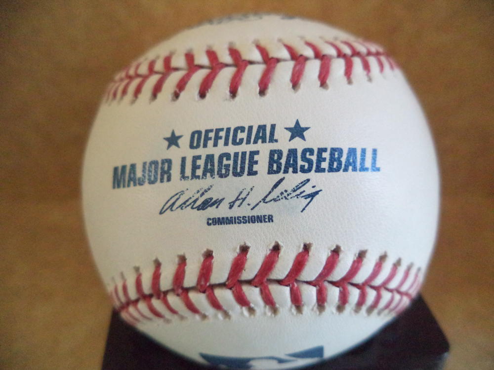 BRYAN SHAW COLORADO ROCKIES SIGNED AUTOGRAPHED M.L. BASEBALL W/COA 