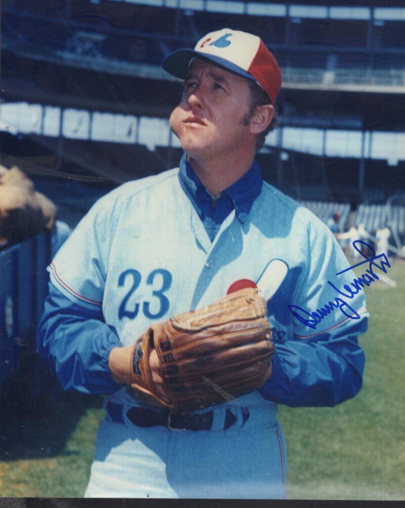 DENNY LEMASTER EXPOS SIGNED AUTOGRAPHED 8X10 PHOTO W/ COA 