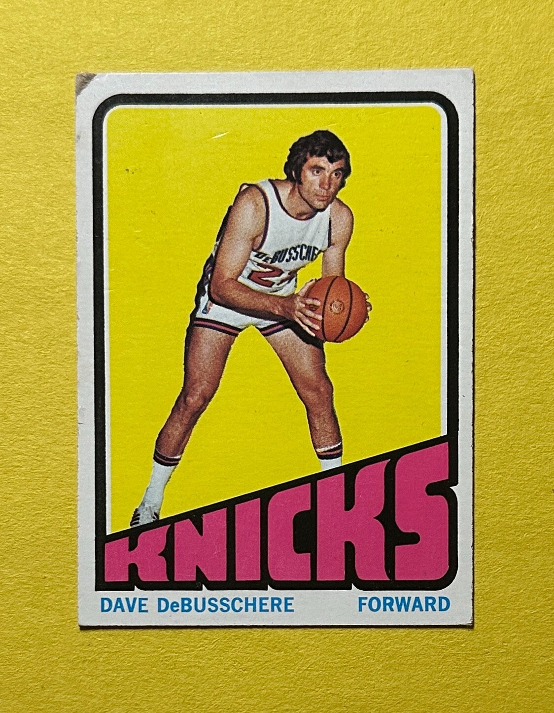 1972 TOPPS DAVE DEBUSSCHERE #015 KNICKS