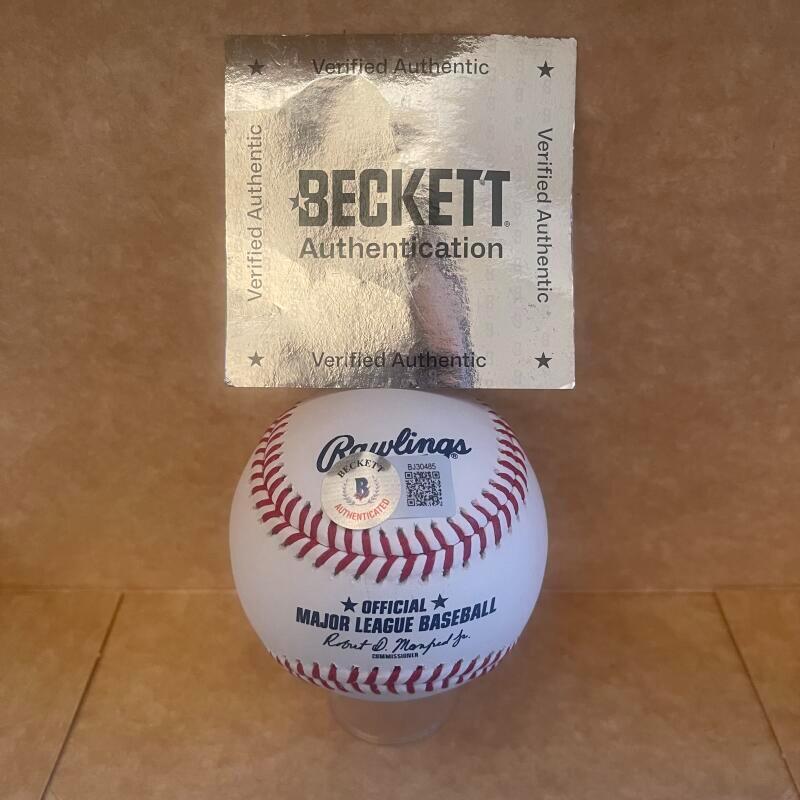 JOEY GALLO TWINS/YANKEES SIGNED AUTOGRAPHED M.L. BASEBALL BECKETT AUTH