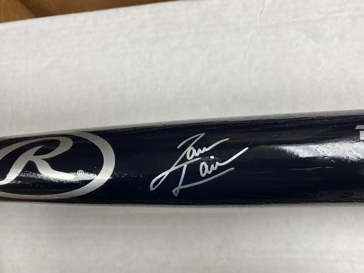 JAMESON TAILLON PIRATES/YANKEES/CUBS SIGNED AUTO BLACK RAWLINGS PRO BAT W/COA