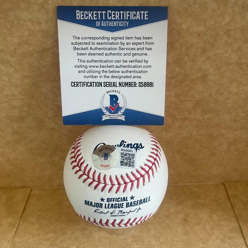 PATRICK ROMERI CARDINALS SIGNED AUTOGRAPHED M.L. BASEBALL BAS S58981