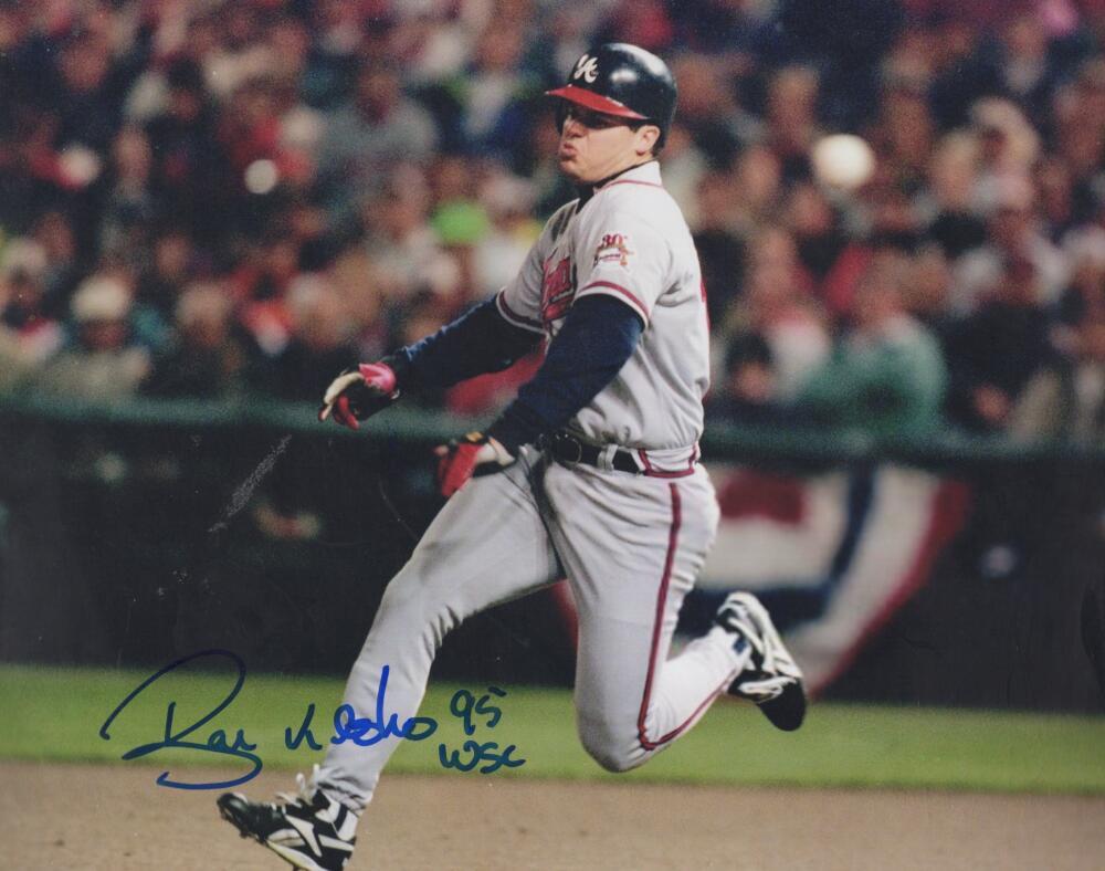 RYAN KLESKO BRAVES 95 WSC  SIGNED AUTOGRAPHED 8X10 PHOTO W/ COA