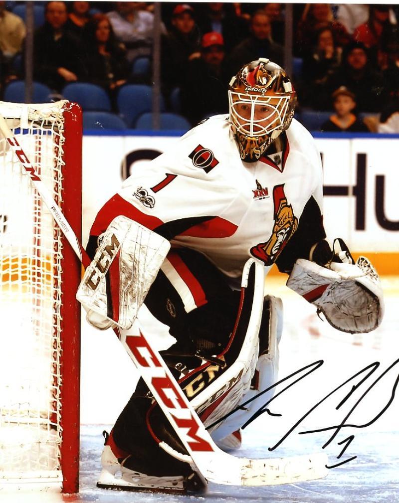MIKE CONDON OTTAWA SENATORS GOALIE SIGNED AUTOGRAPHED 8X10 PHOTO W/COA