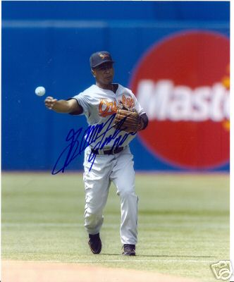 MELVIN MORE BALTIMORE ORIOLES SIGNED 8X10 PHOTO W/COA