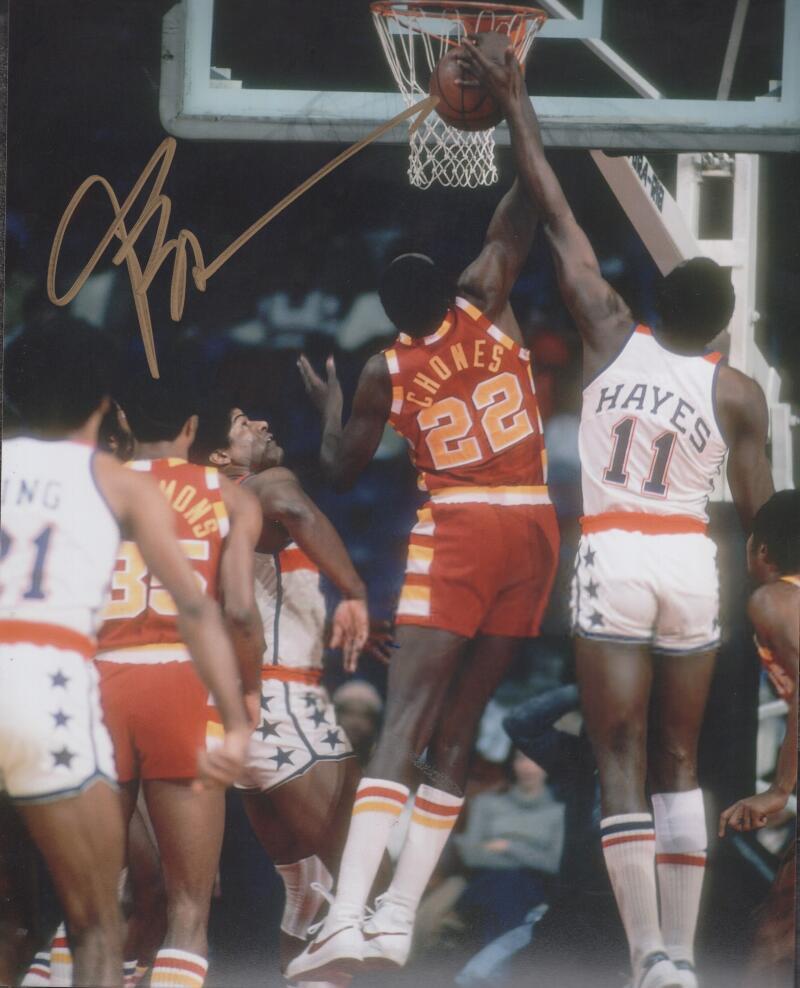 JIM CHONES CLEVELAND CAVALIERS SIGNED AUTOGRAPHED 8X10 PHOTO W/ COA