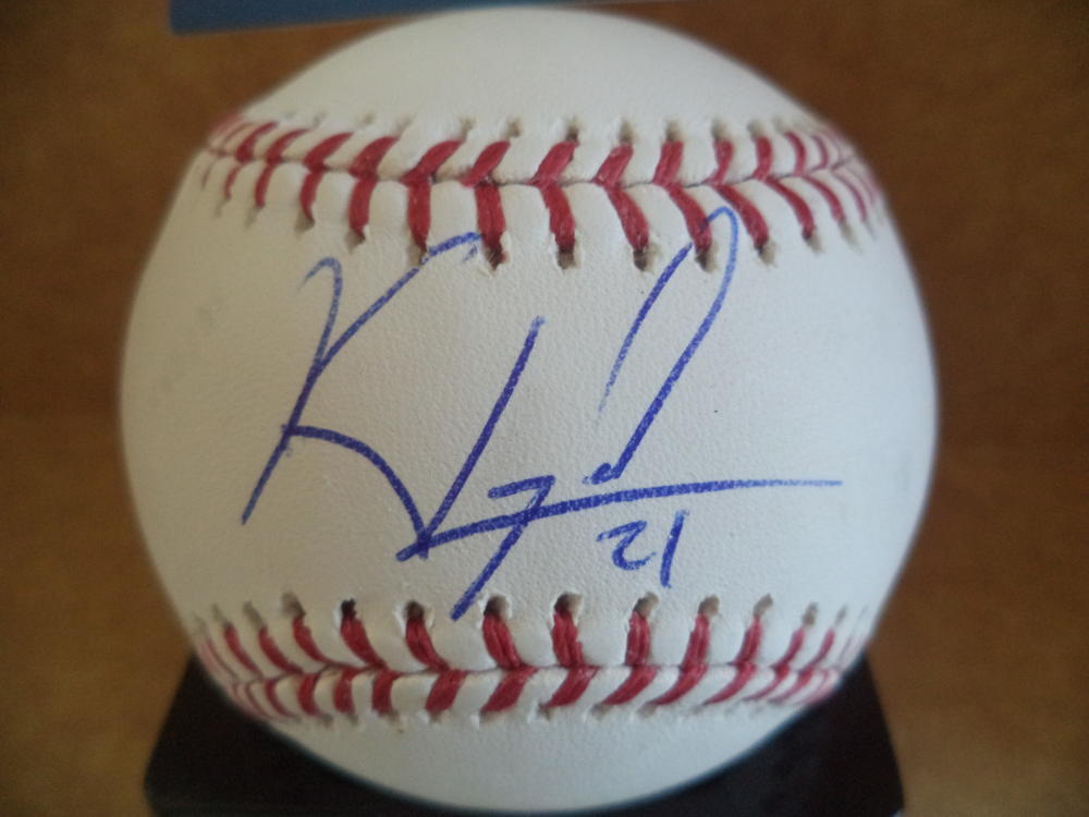 KELVIN GUTIERREZ WASH NATIONALS SIGNED ROOKIE YEAR ML BASEBALL BECKETT R03090
