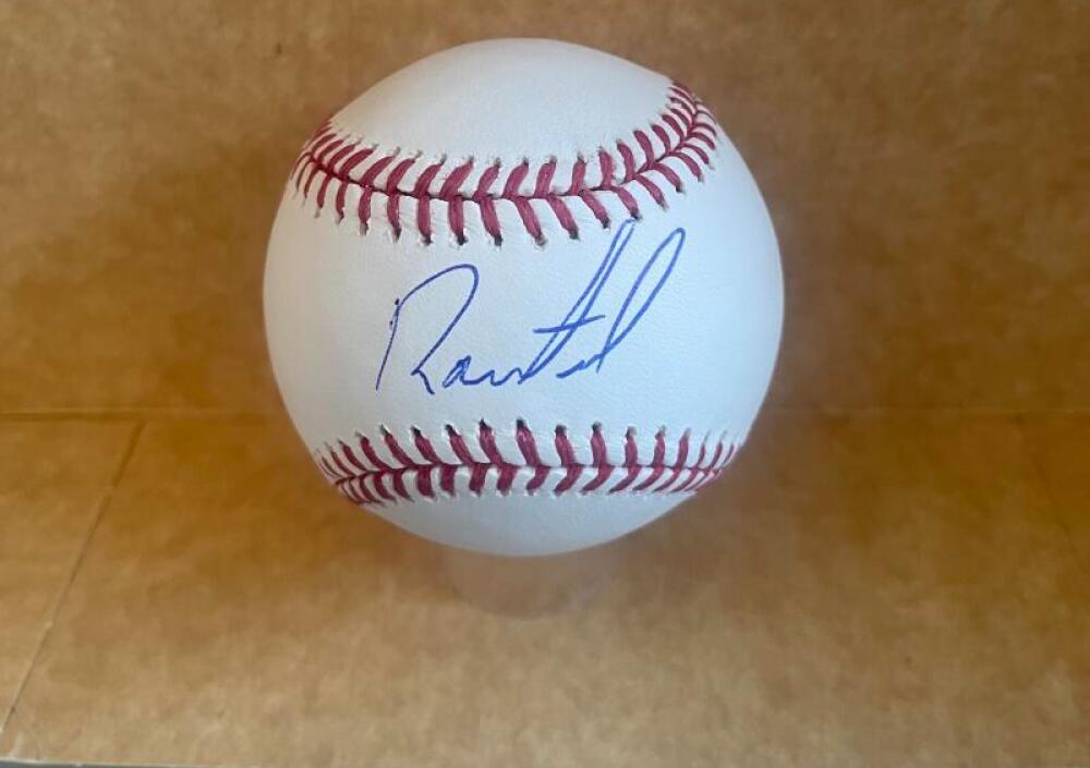 RAMIEL TAPIA TORONTO BLUE JAYS SIGNED AUTOGRAPHED M.L. BASEBALL BAS AUTHENTICATE