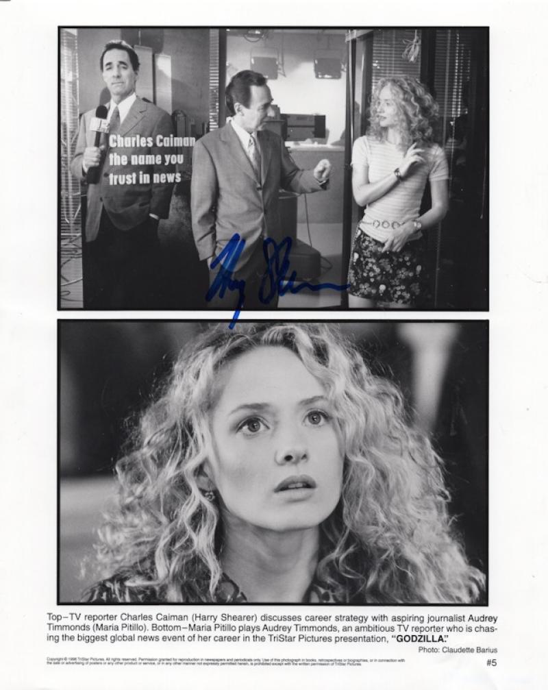 HARRY SHEARER GODZILLA SIGNED AUTOGRAPHED 8X10 PHOTO W/ COA