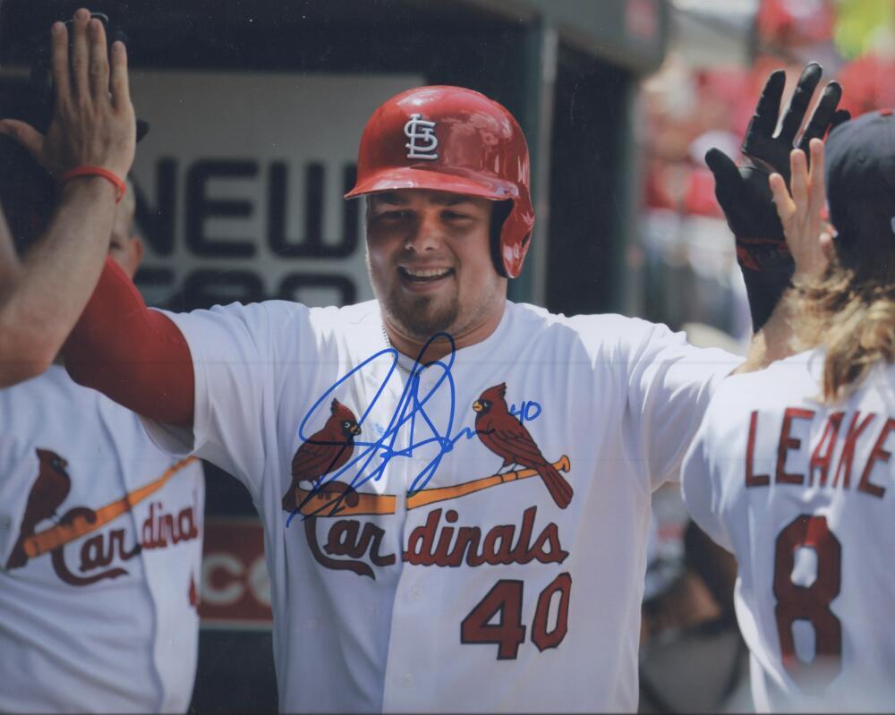 LUKE VOIT ST. LOUIS CARDINALS  SIGNED AUTOGRAPHED 8X10 PHOTO W/ COA
