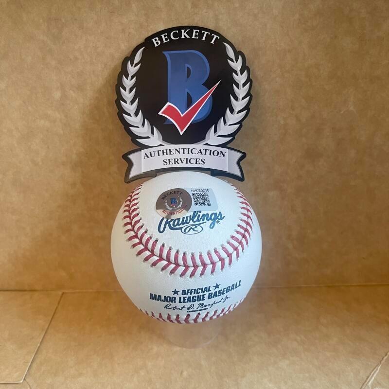 RYAN MOUNCASTLE BALTIMORE ORIOLES SIGNED AUTO M.L. BASEBALL BAS AUTHENTICATED