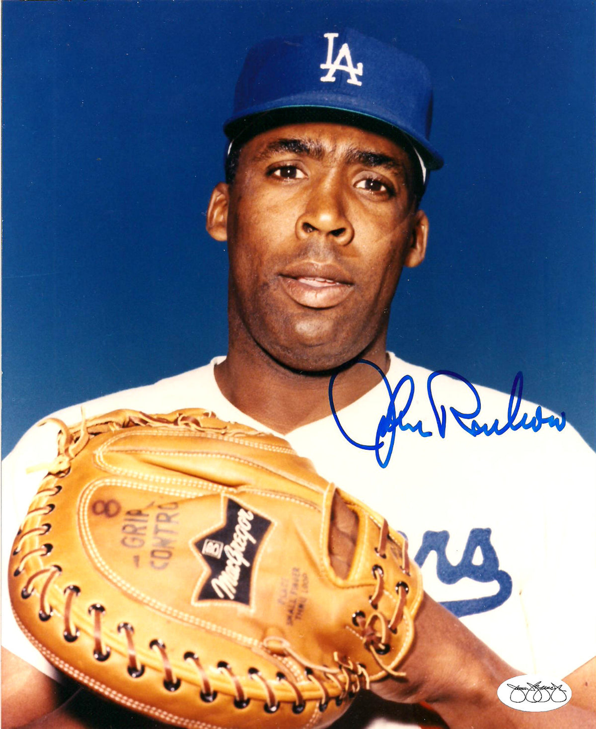 JOHNNY ROSEBORO LOS ANGELES DODGERS SIGNED AUTOGRAPHED 8X10 PHOTO W/JSA
