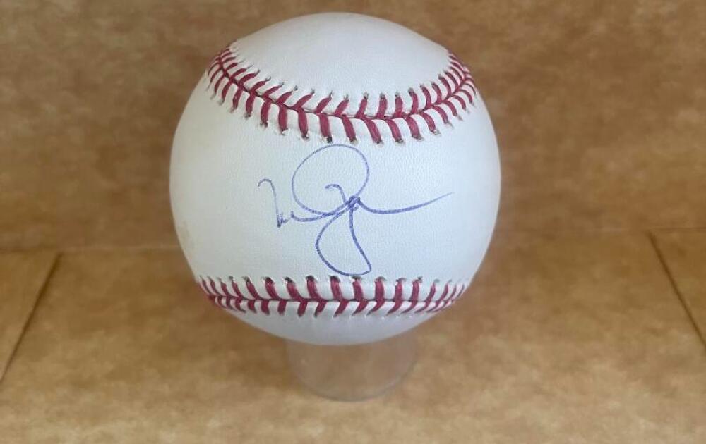 MARK MCGUIRE CARDINALS/A'S  SIGNED AUTOGRAPHED M.L. BASEBALL BECKETT AUTH
