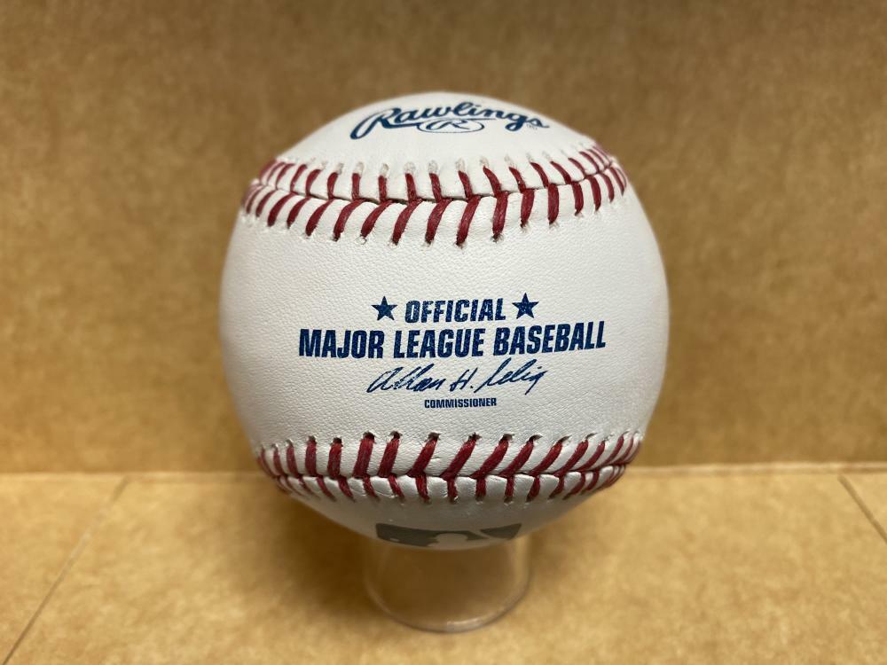 MARCOS MATEO CHICAGO CUBS SIGNED AUTOGRAPHED M.L. BASEBALL W/ COA