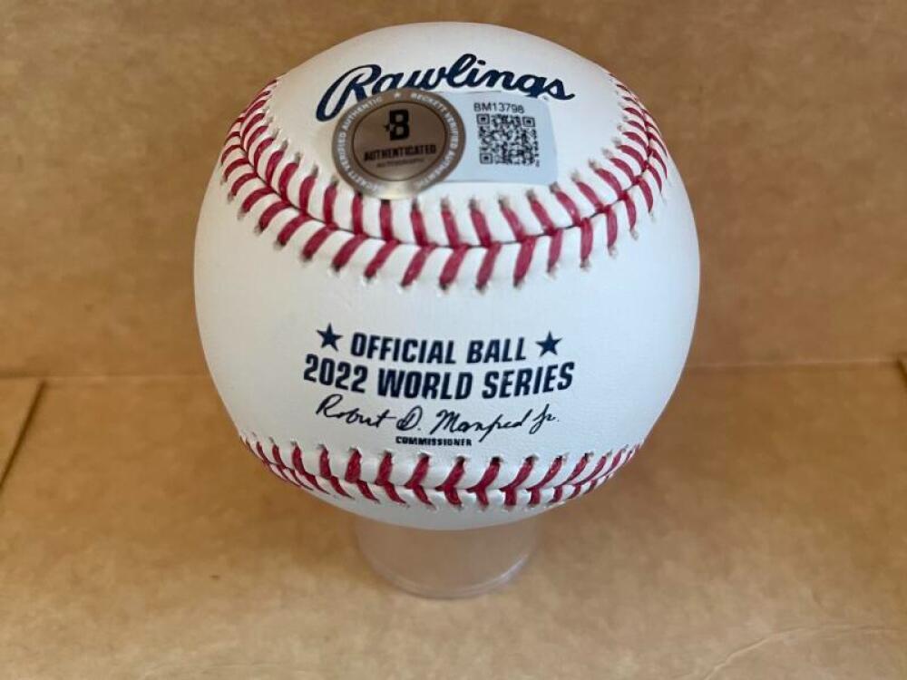 LUIS GARCIA HOUSTON ASTROS SIGNED AUTOGRAPHED N.L. BASEBALL JSA AUTH