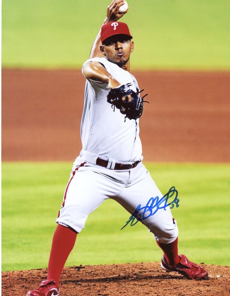 ANTONIO BASTARDO PHILADELPHIA PHILLIES SIGNED AUTOGRAPHED 8X10 PHOTO W/COA 