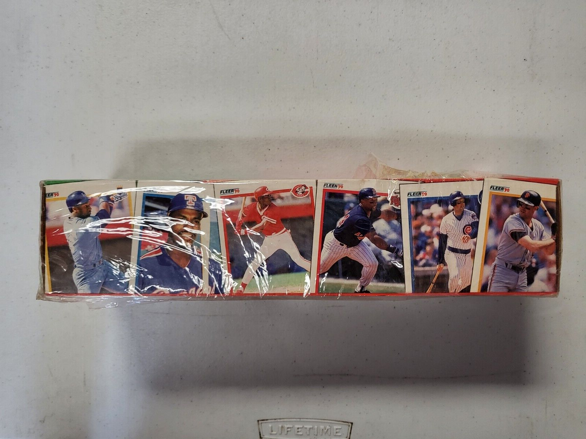 1990 FLEER 10TH ANNIVERSARY EDITION BASEBALL COMPLETE CARD SET 660 SEALED