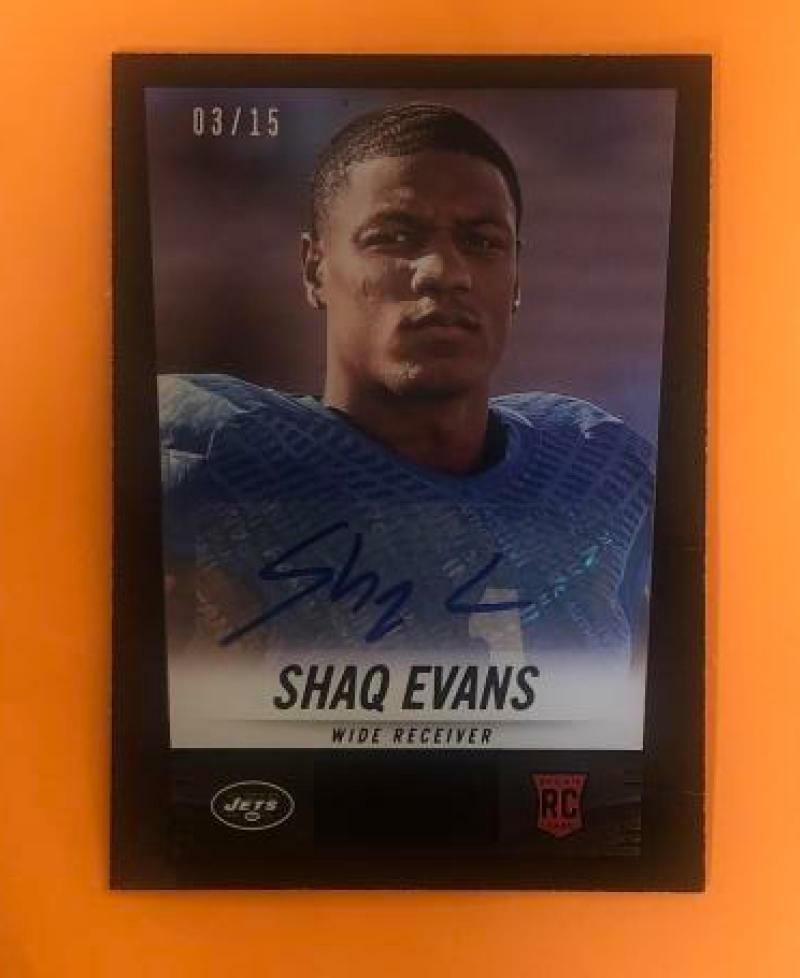 2014 SCORE SHAQ EVANS UCLA JETS  AUTO ROOKIE #420 3/15