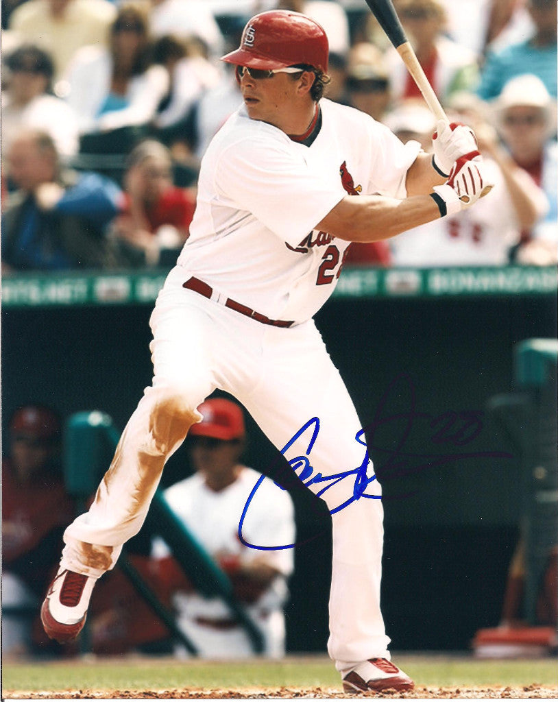 COLBY RASMUS ST LOUIS CARDINALS SIGNED 8X10 PHOTO W/COA
