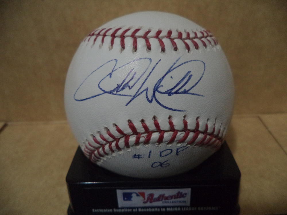 COLTON WILLIAMS #1 DP 06 SIGNED AUTOGRAPHED ROMLB BASEBALL W/COA 