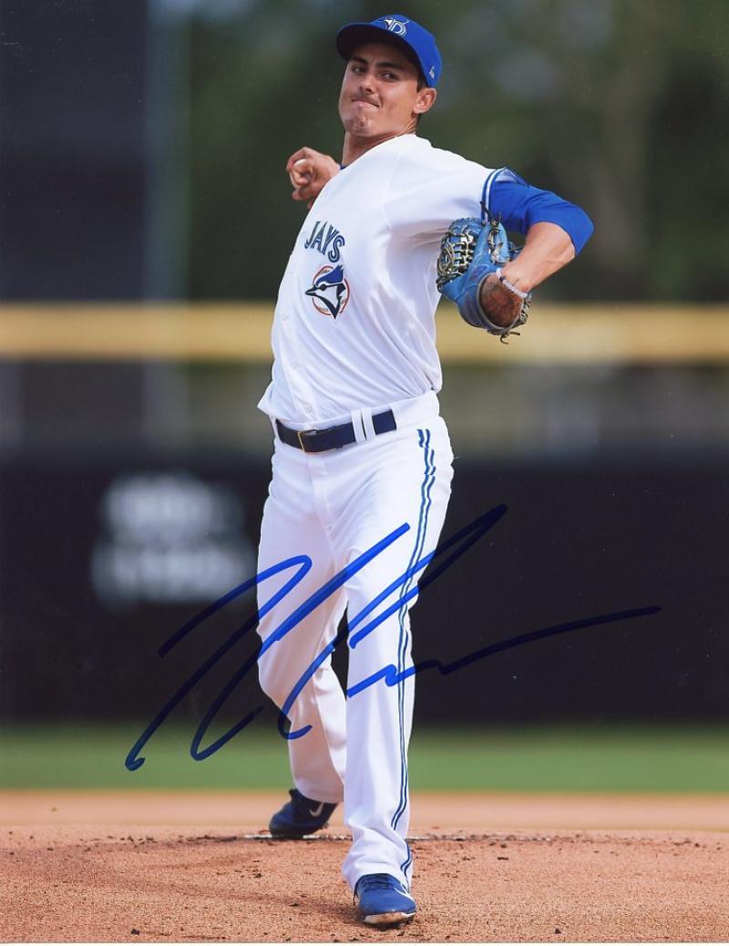 CONNER GREENE TORONTO BLUE JAYS SIGNED 8X10 PHOTO W/COA 