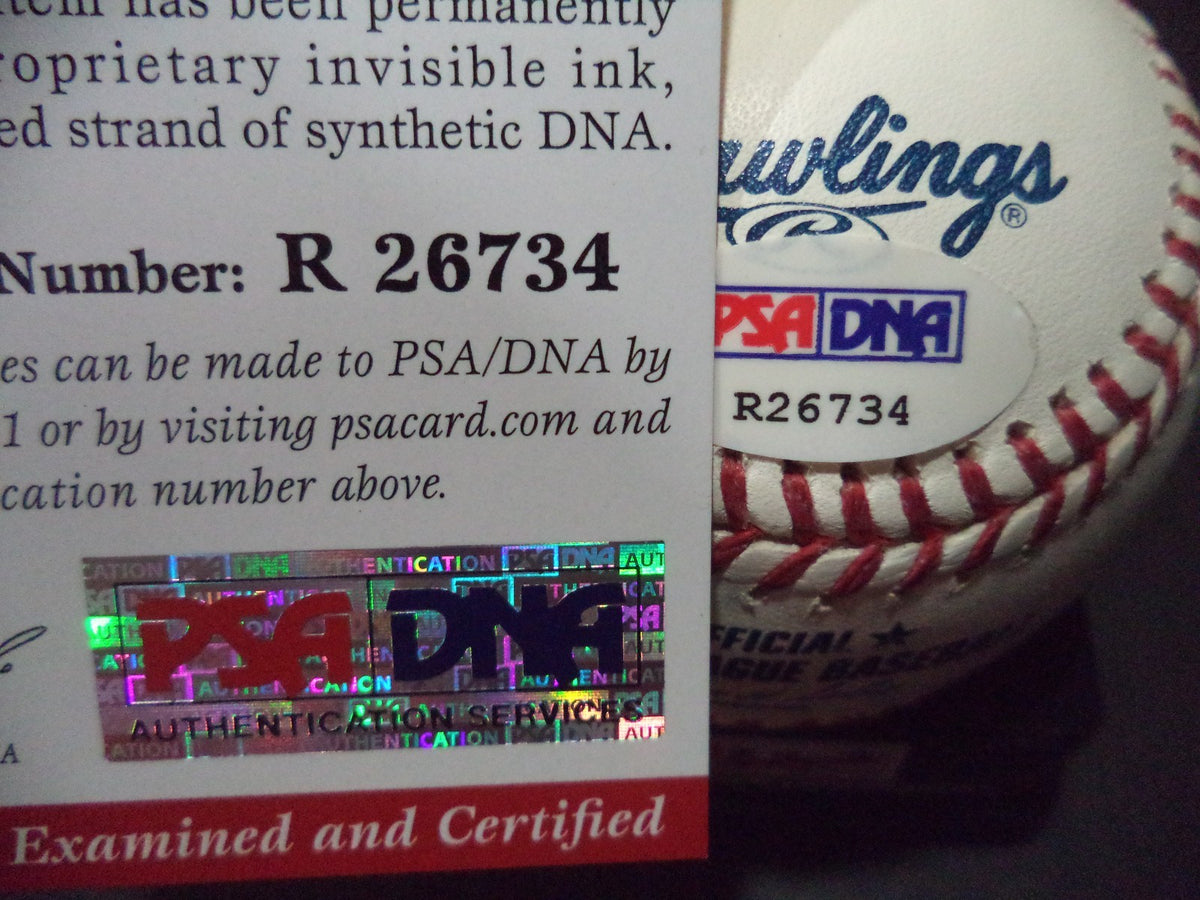 DYLAN BUNDY ORIOLES SIGNED AUTO ROMLB BASEBALL PSA/DNA COA ROOKIE GRAPH #R26734