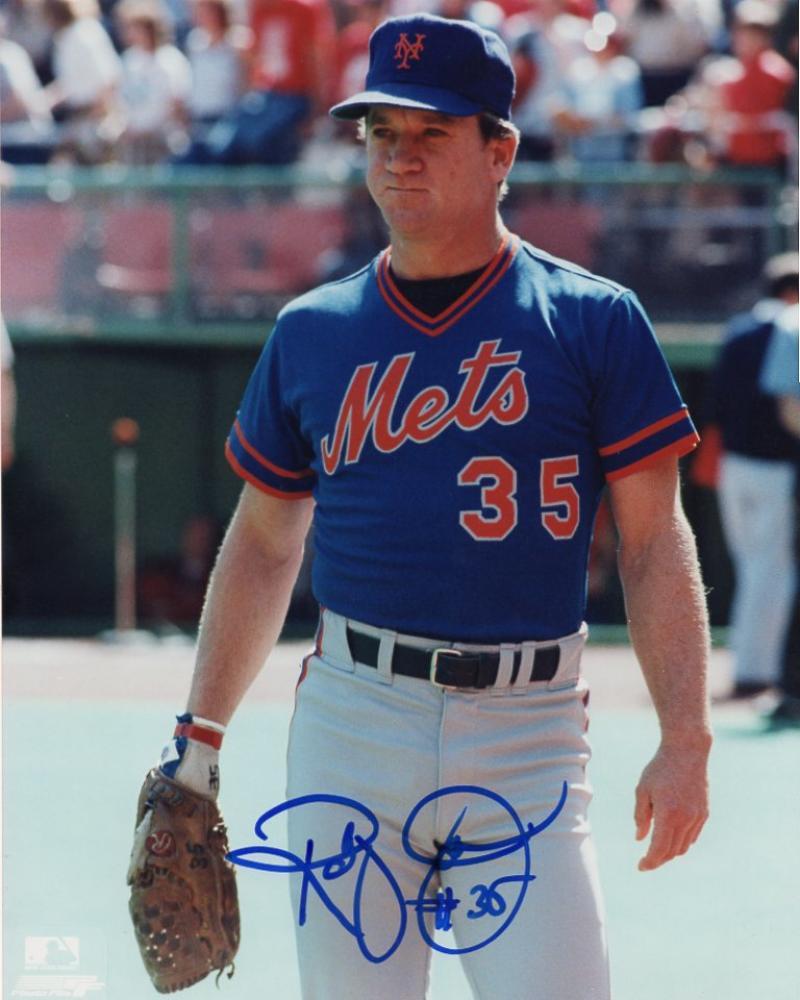 RANDY JONES NEW YORK METS SIGNED AUTOGRAPHED 8X10 PHOTO W/COA