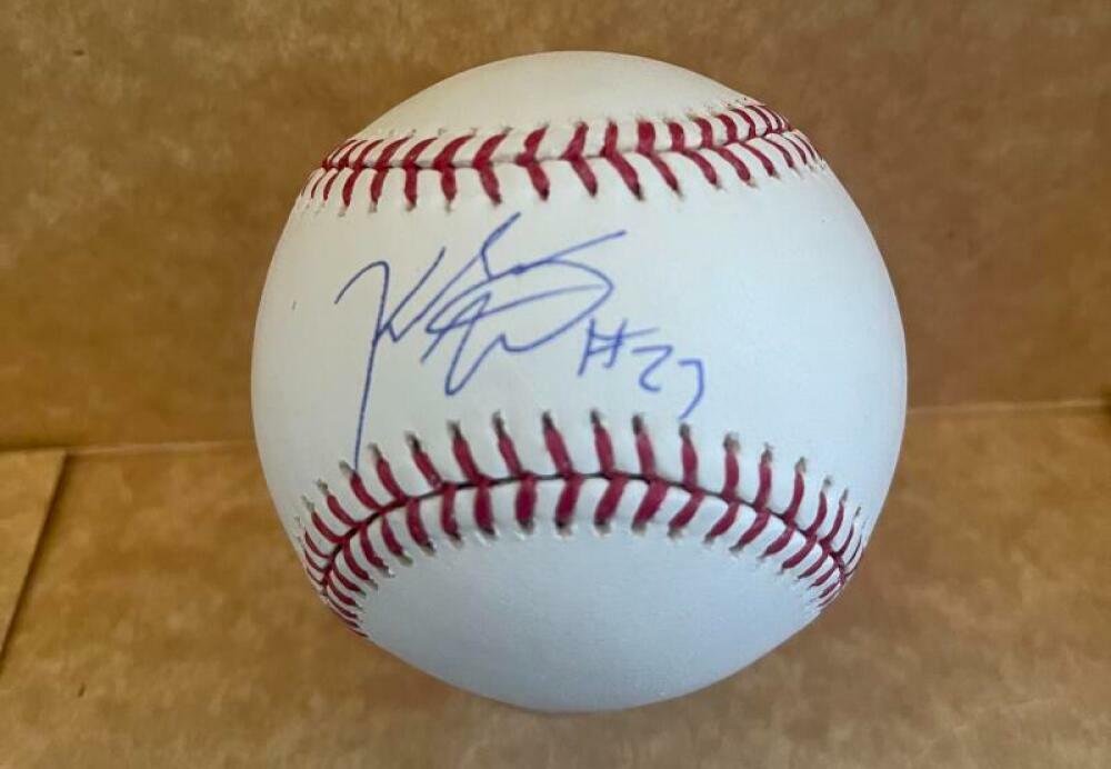 KAHLIL WATSON MIAMI MARLINS ROOKIE YEAR SIGNED M.L. BASEBALL BECKETT