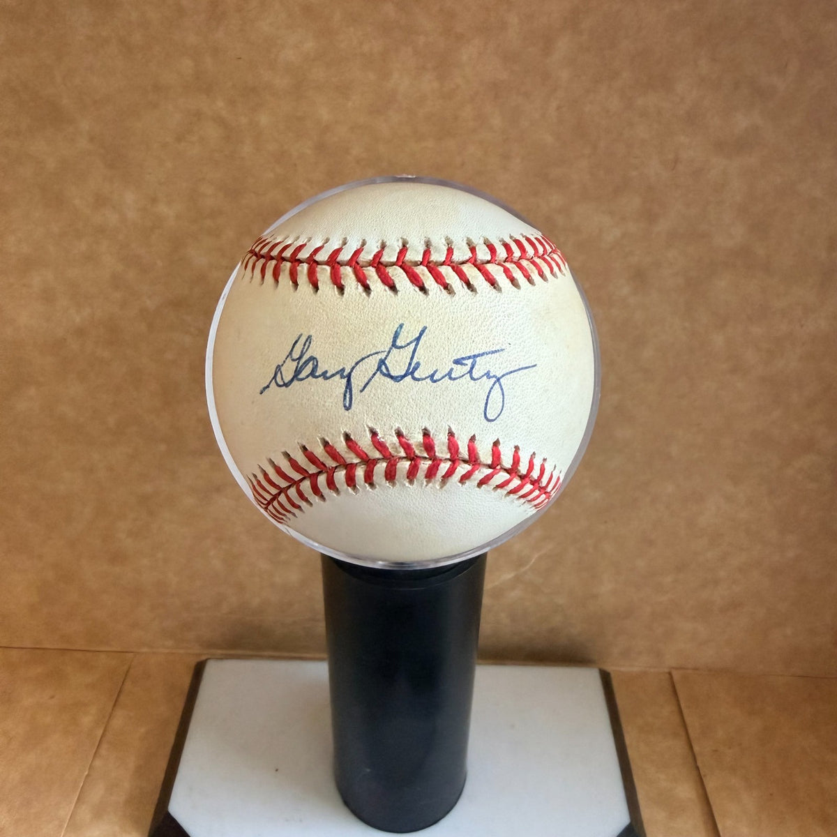 GARY GENTRY NEW YORK METS SIGNED AUTOGTRAPHED N.L. BASEBALL BECKETT AUTH