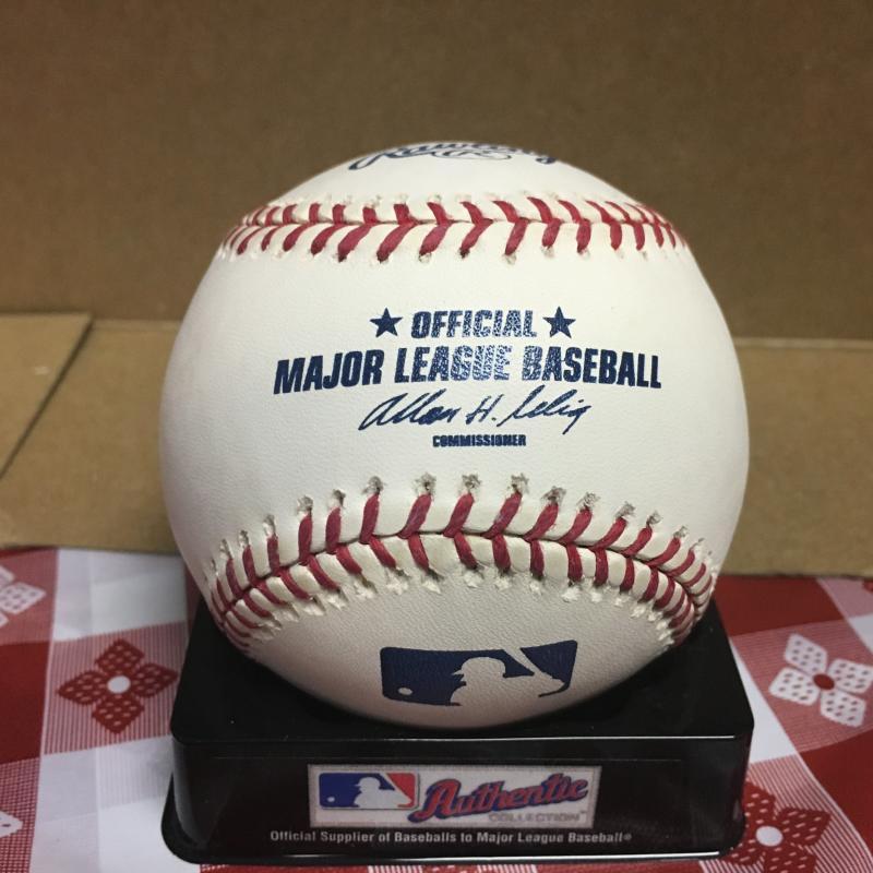 JOHN FULGHAM ST. LOUIS CARDINALS M.L. SIGNED BASEBALL W/COA
