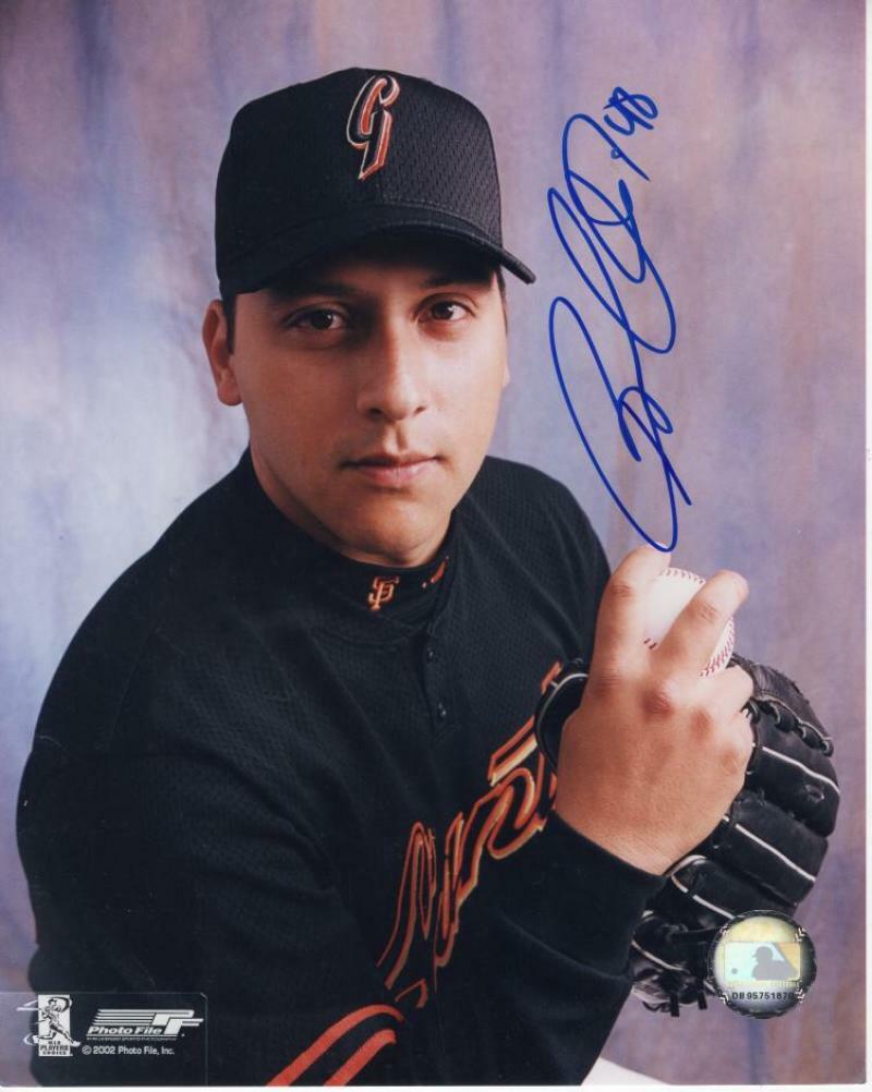 RUSS ORTIZ SAN FRANCISCO GIANTS SIGNED AUTOGRAPHED 8X10 W/ COA