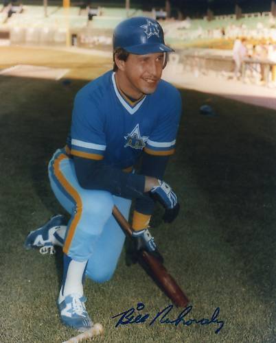 BILL   NAHORODNY   SEATTLE  MARINERS    SIGNED 8X10