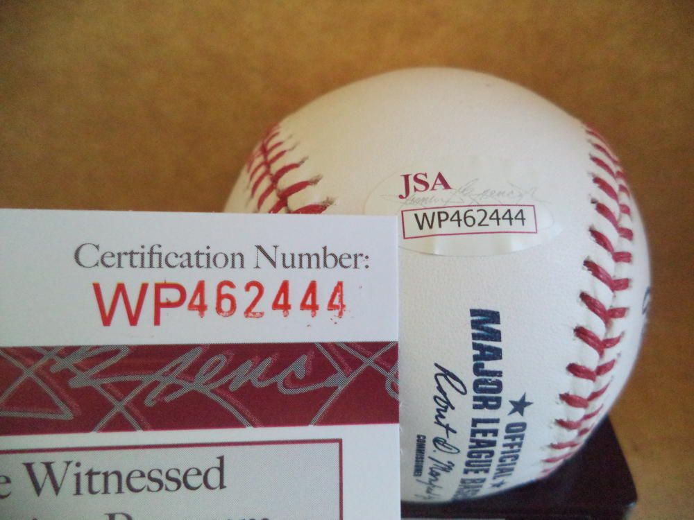 MANUEL MARGOT SAN DIEGO PADRES SIGNED AUTO ML BASEBALL JSA WP462444