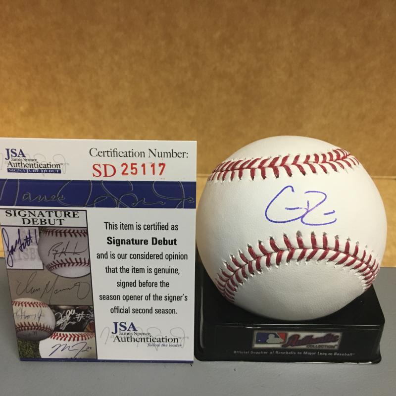CODY REED CINCINNATI REDS SIGNATURE DEBUT M.L. SIGNED BASEBALL JSA SD25117