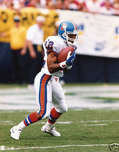 GLYN MILBURN  DENVER BRONCOS  UNSIGNED 8X10