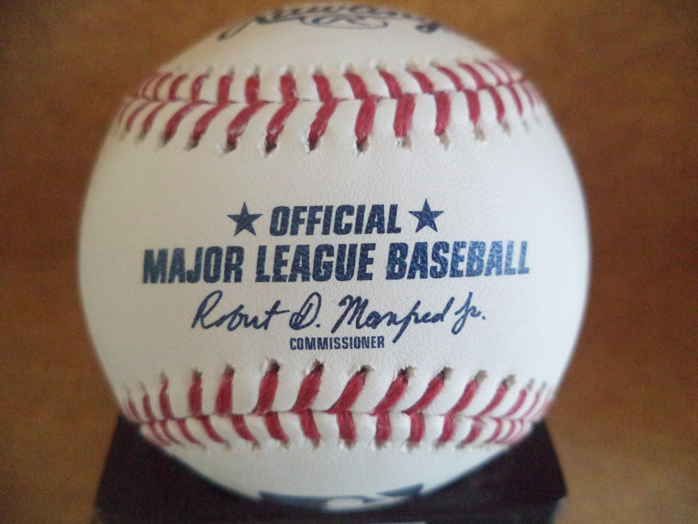 LOGAN SHORE OAKLAND A'S SIGNED AUTOGRAPHED M.L. BASEBALL W/COA