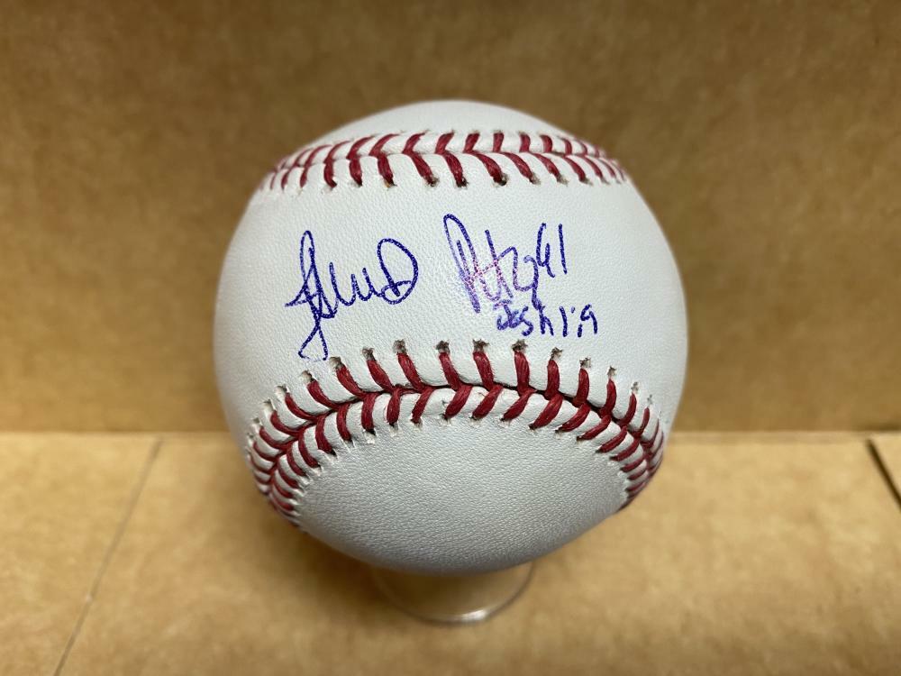 JAMES PARR ATLANTA BRAVES SIGNED AUTOGRAPHED M.L. BASEBALL W/ COA