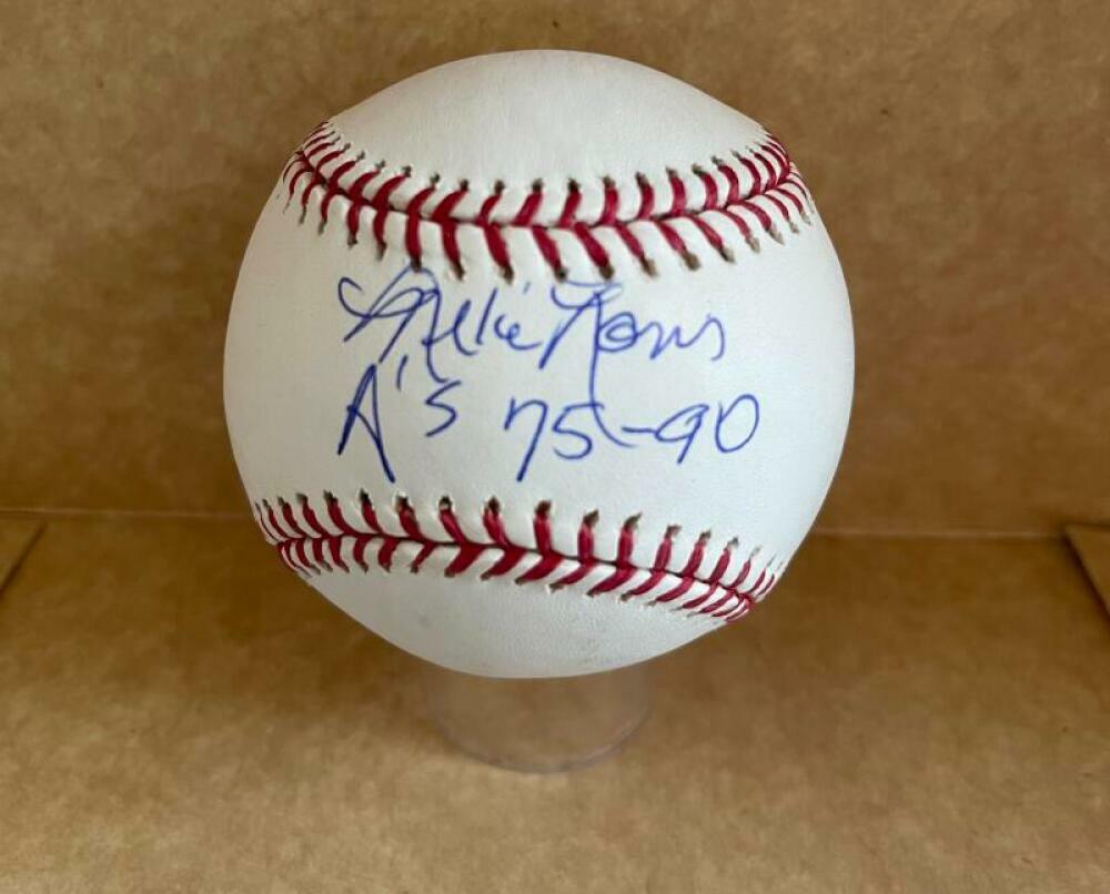 MIKE NORRIS A'S 75-90 SIGNED AUTOGRAPHED M.L. BASEBALL BAS BA29534