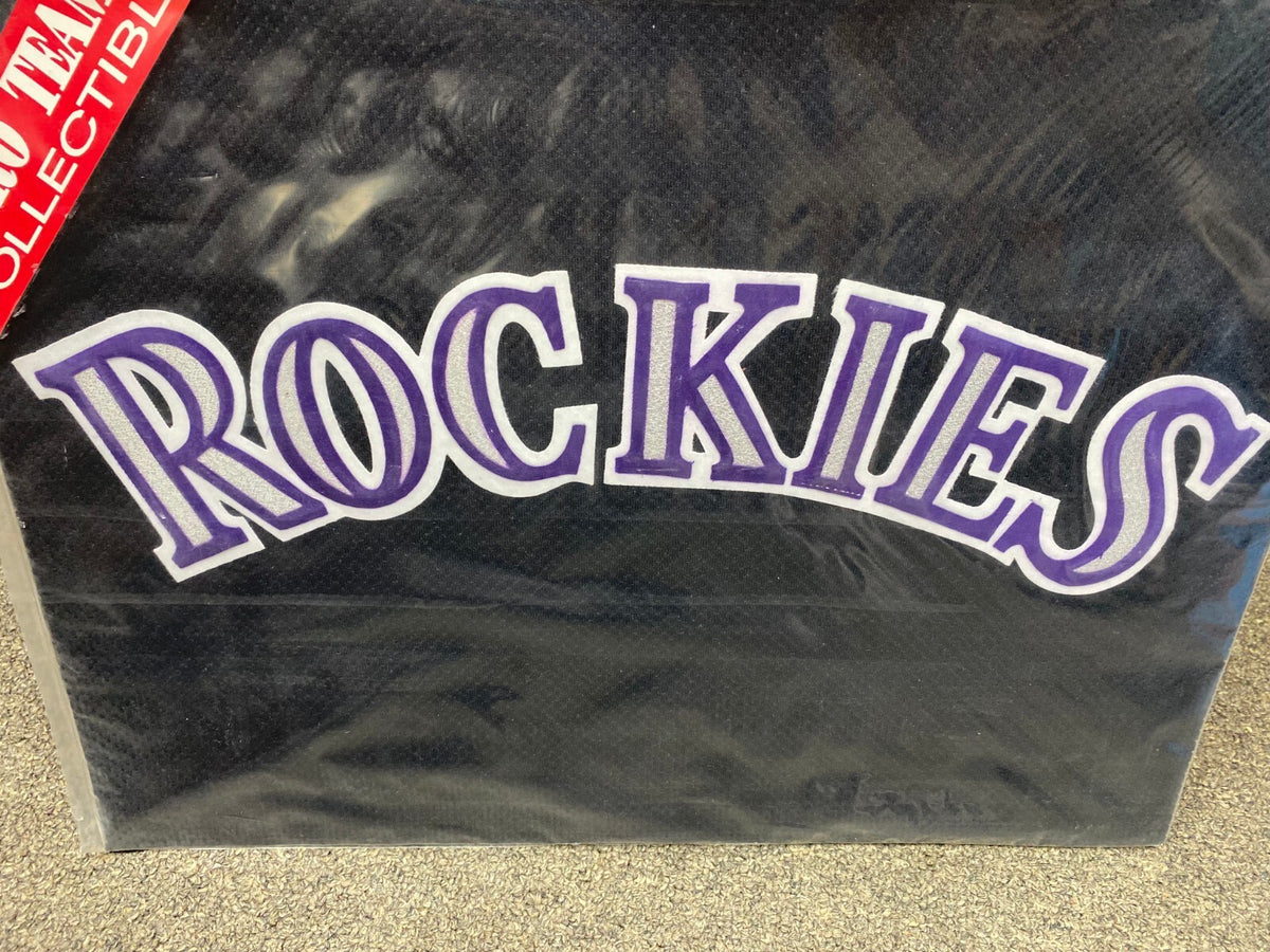 PRO TEAM COLLECTIBLES MLB BASEBALL COLORADO ROCKIES AUTHENTIC TEAM UNIFORM LOGO
