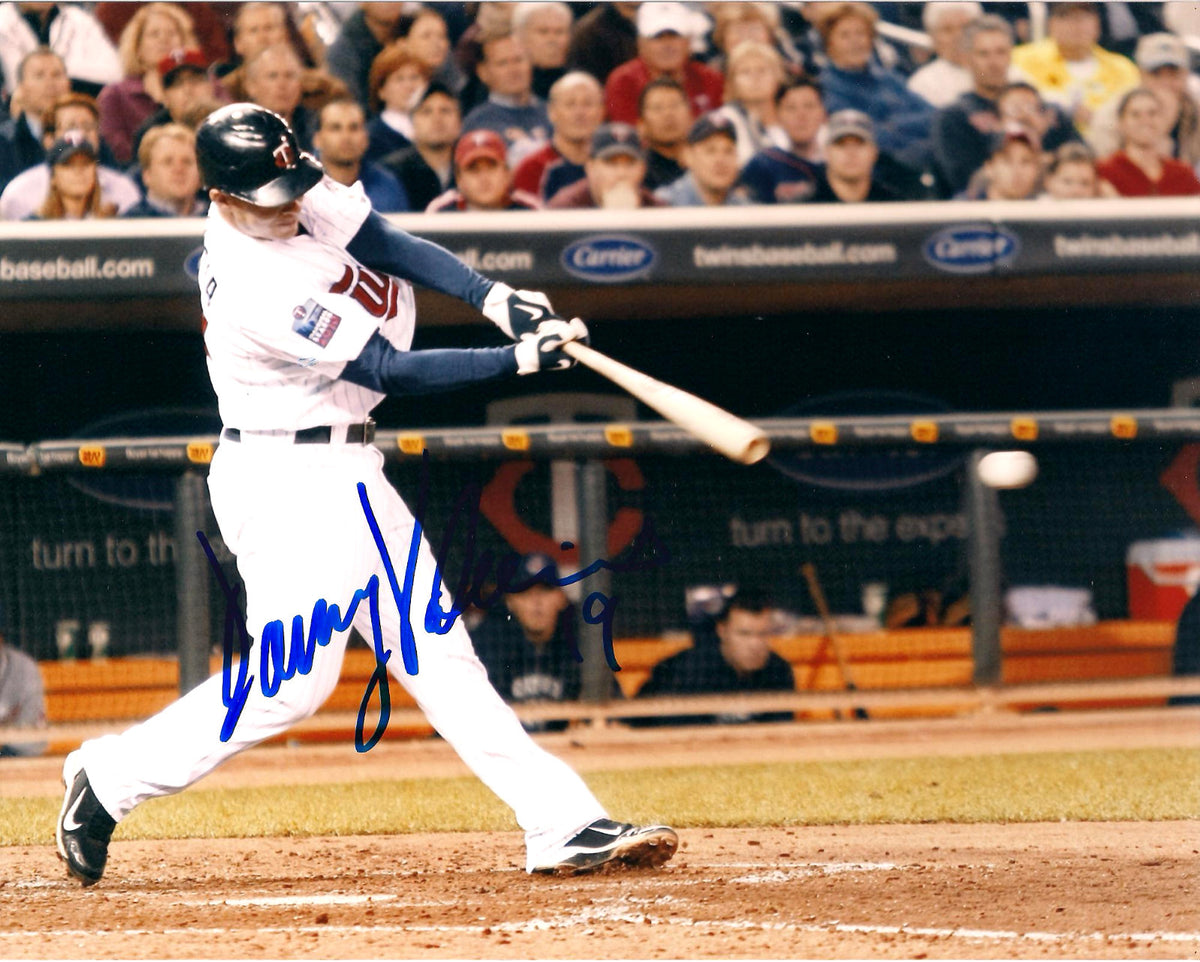DANNY VALENCIA MINNESOTA TWINS AUTOGRAPHED SIGNED 8X10 PHOTO W/COA