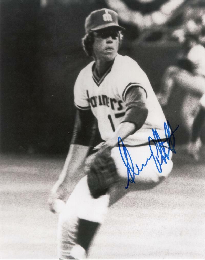 GLENN ABBOTT SEATTLE MARINERS    SIGNED AUTOGRAPHED 8X10 PHOTO W/ COA