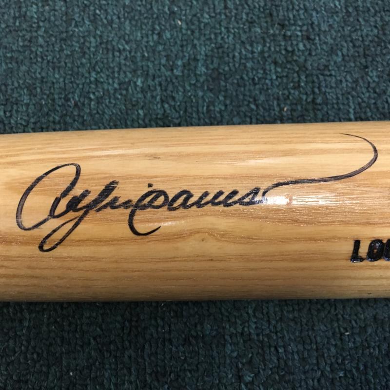 ANDRE DAWSON FLORIDA MARLINS SIGNED LOUISVILLE SLUGGER BAT W/COA