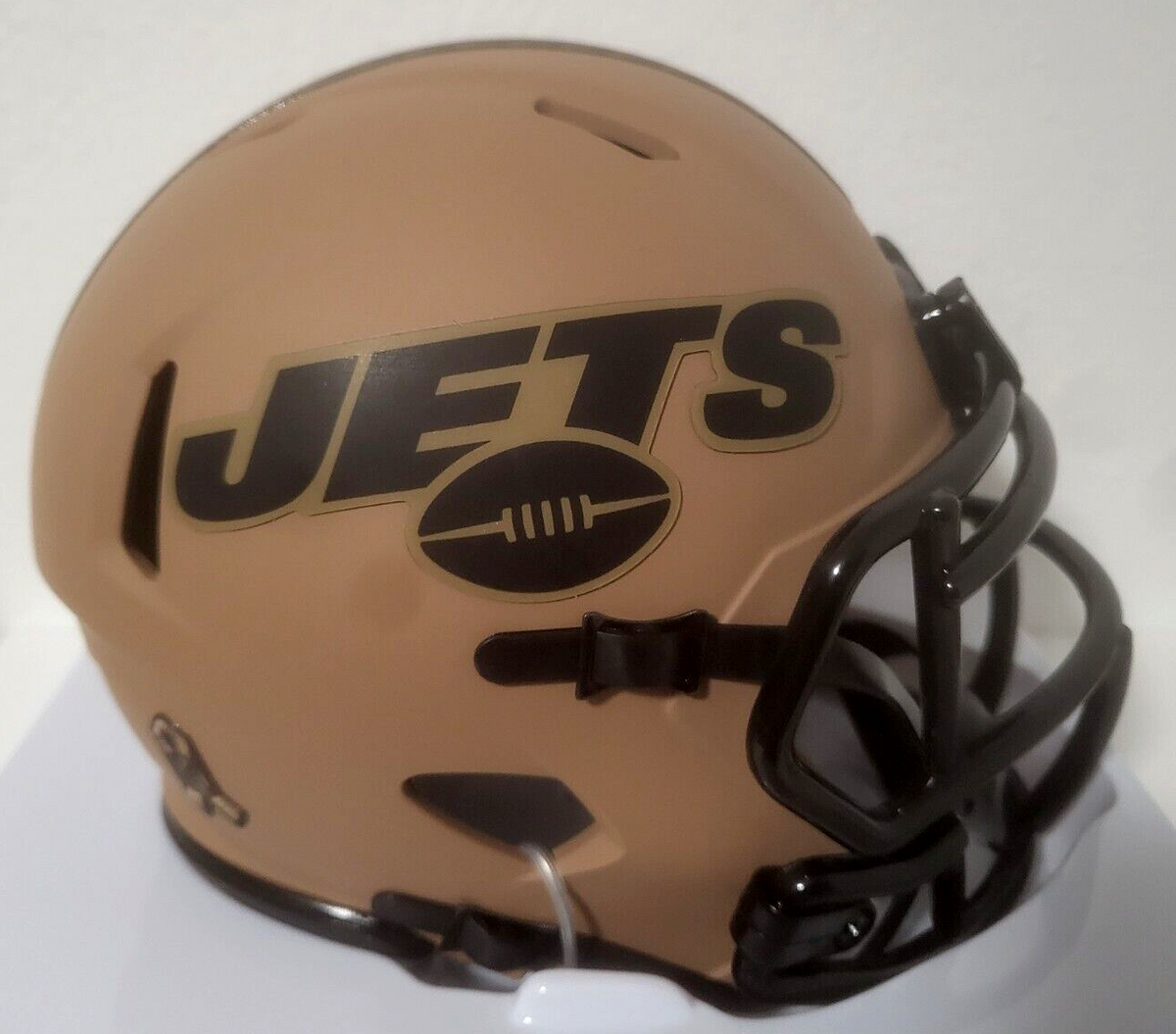NFL NEW YORK JETS 23 SALUTE TO SERVICE UNSIGNED RIDDELL MINI HELMET