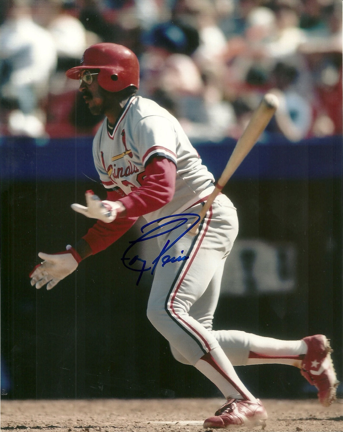TONY PENA ST. LOUIS CARDINALS SIGNED AUTO 8x10 PHOTO W/COA