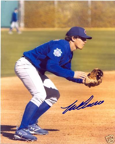 JOSH VITTERS CHICAGO CUBS SIGNED 8X10 PHOTO W/COA