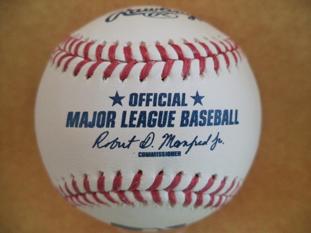 ANTHONY ALFORD TORONTO BLUE JAYS SIGNED AUTOGRAPHED M.L. BASEBALL W/COA E